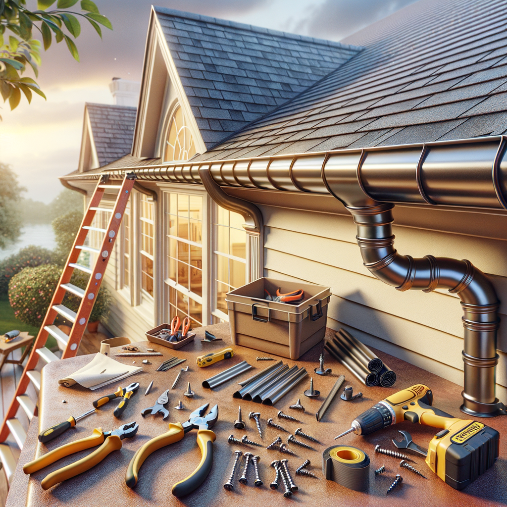 Covington seamless gutter installations