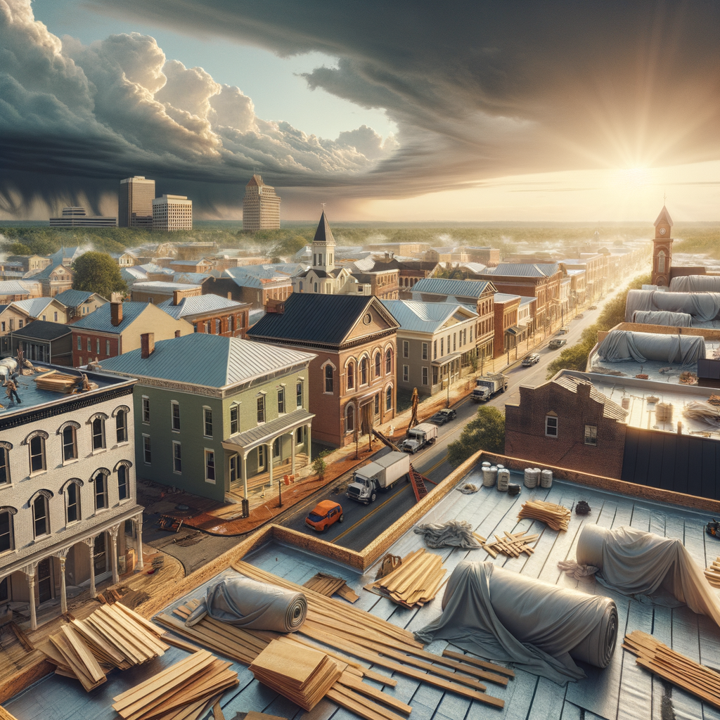 Macon GA roof and siding storm repairs